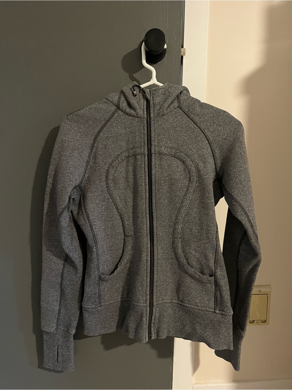 Gray Lululemon Zip-Up Hoodie - Picture 1 of 2